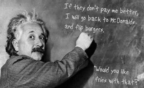 Einstein Theory of Payment