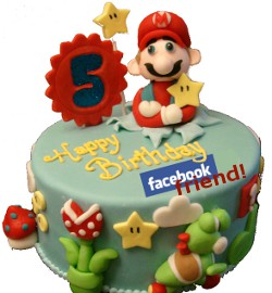 Your Facebook Birthday Cake